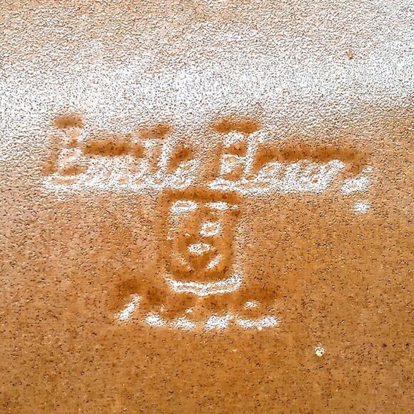 Vintage Emile Henry Burnt Orange Matte Ceramic Escargot Baking Dish - Picture 5 of 5